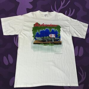 rare vintage 1996 Budweiser "This Bud's For You" t-shirt XL